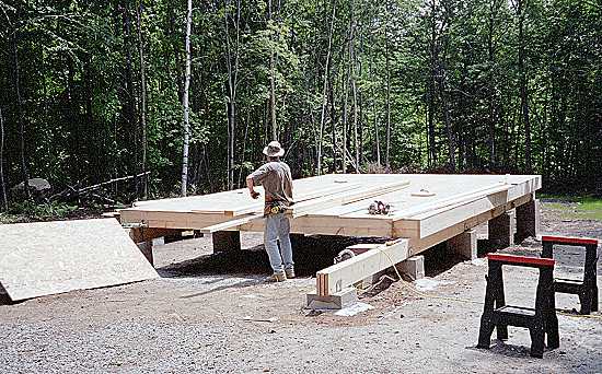 Cabin Pier Foundation Plans