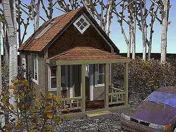 Country Cottage House Plans on Cottage Cabin Small Home Plan