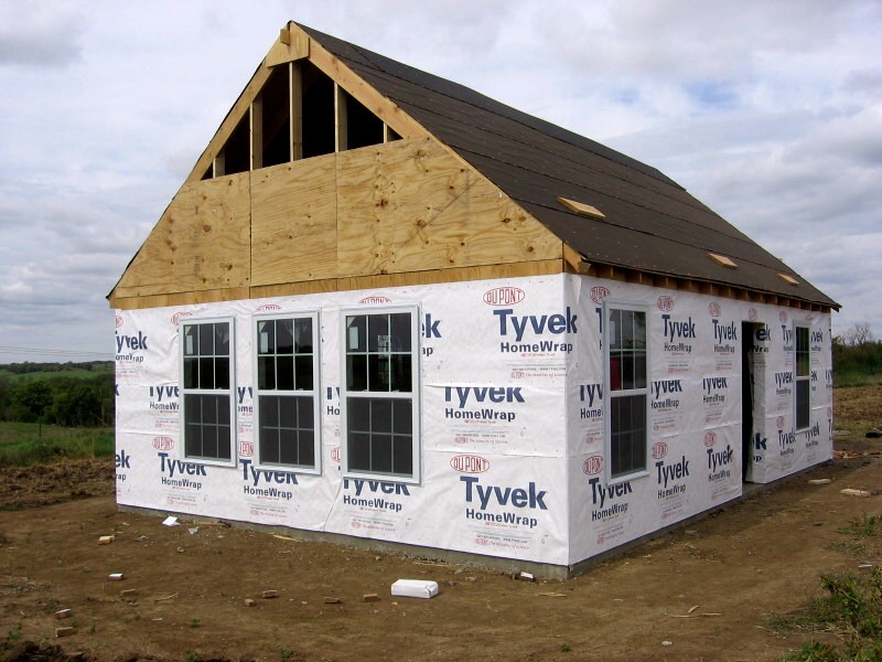 owner-built panelized house