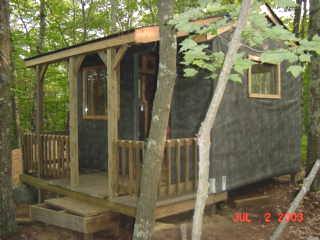 owner built cabin
