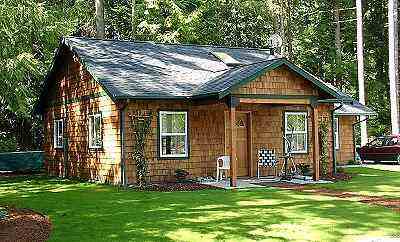 Grandfather Cottage, a simple to build one story house plan