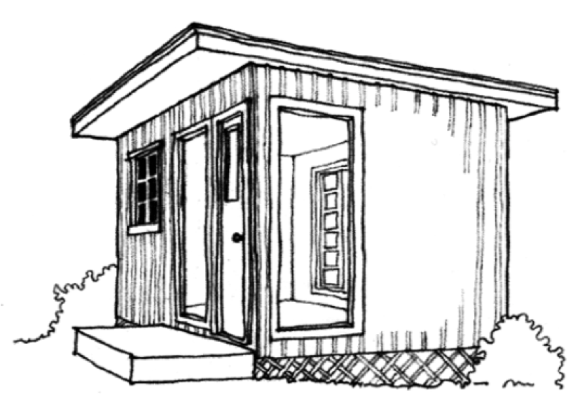 The 10x14 Little House Cottage from CountryPlans.com