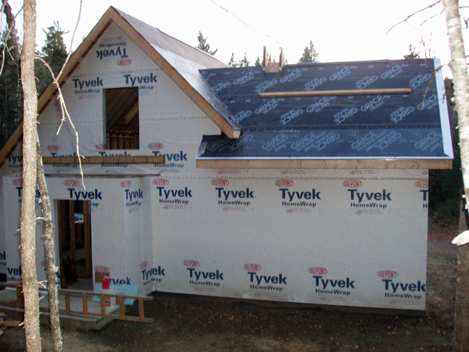 gable roofs