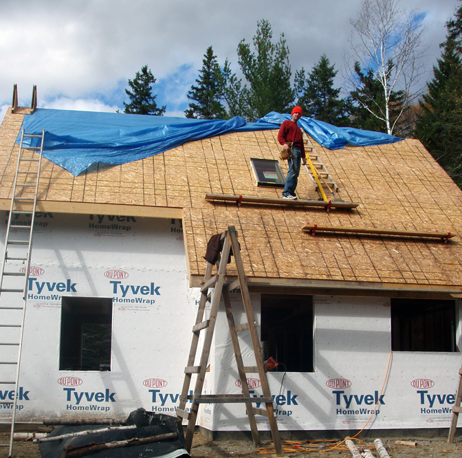 steep roof work