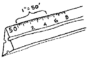 Engineering scale @ 1:50