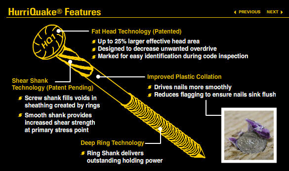 Features of the super nail.